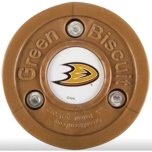 Green Biscuit ANAHEIM DUCKS NHL Puk, hnědá, velikost