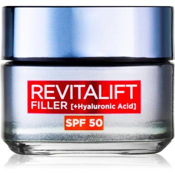 L’Oréal Paris Revitalift Filler denní krém proti stárnutí pleti SPF 50 50 ml