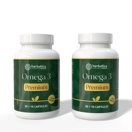 Zvýhodněný set: 2x Omega 3 Premium – 40 kapslí – Herbatica