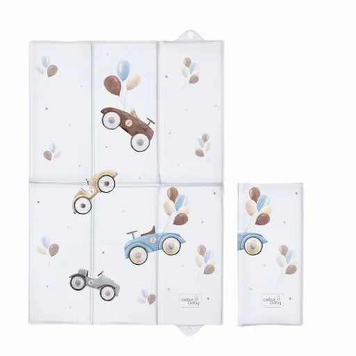 CEBA BABY Podložka přebalovací cestovní (40x60) Retro Cars