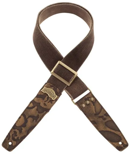 Magrabò Stripe SS Cotton Washed Brown / Grifo 5 cm