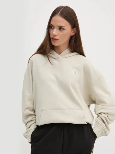 Calvin Klein dámská béžová mikina J20J224173 S