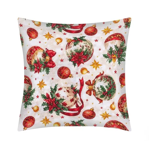 Bellatex Polštářek Vánoce Vánoční ozdoby, 45 x 45 cm