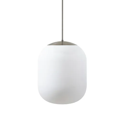 OSMONT TAN62833 TANIA P2 HP závěsné skleněné svítidlo nerez broušená / bílá IP40 4000 K 59W LED