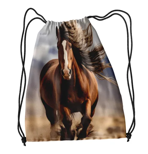 Vak na záda Kůň v horách