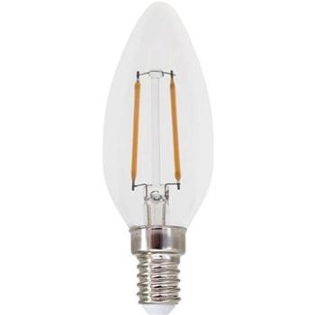 LED Filament Candle žárovka čirá C35 2W/230V/E14/4000K/260Lm/360° (FLAM2NW)