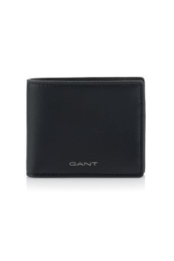 PENĚŽENKA GANT LEATHER BIFOLD WALLET BLACK