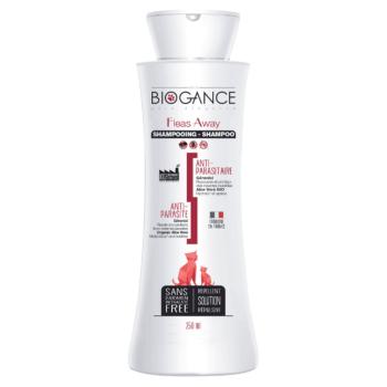 BIOGANCE Fleas away cat antiparazitný šampón 250 ml