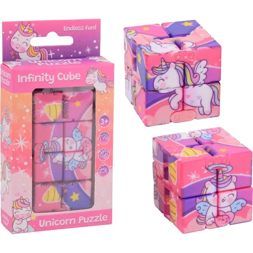 Kostky puzzle Jednorožec