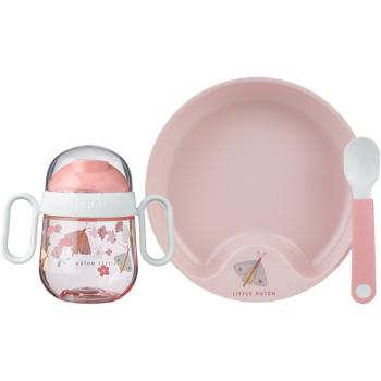 Little Dutch Dinnerware Flowers & Butterflies jídelní sada pro děti