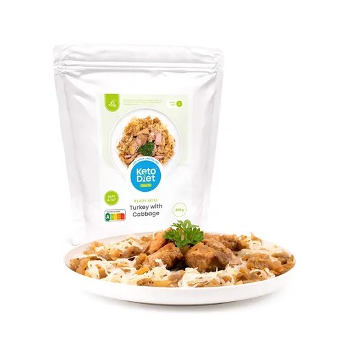 KetoDiet Hotové jídlo - krůta se zelím (300 g)