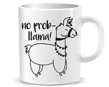 Hrnek Premium No prob llama