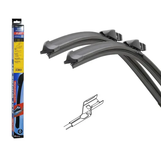 Compass 69779 Stěrače FLAT SET (CUBE) - 610 + 510 mm