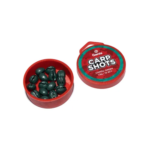 Garda Bročky Carp Shots Camou Green - 1,6g 15ks,Garda Bročky Carp Shots Camou Green - 1,6g 15ks