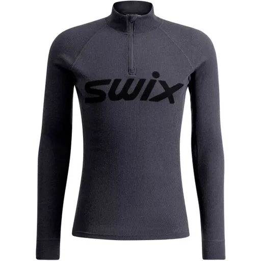 Swix RACEX MERINO Pánské merino triko, tmavě šedá, velikost