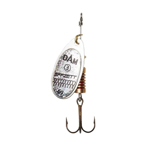 DAM Třpytka Standard Spinner Reflex Silver - 3g vel.1,DAM Třpytka Standard Spinner Reflex Silver - 3g vel.1