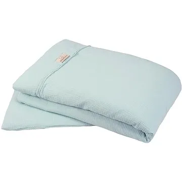 BABYMATEX Prádlo ložní Muslin světle tyrkysové 3dílné (5902675062251)