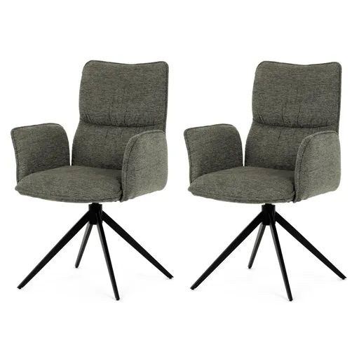 Sada jídelních židlí DCH-D1328 GRN2, 2 ks