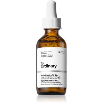 The Ordinary Alpha Arbutin 2% + HA rozjasňující pleťové sérum s kyselinou hyaluronovou 60 ml