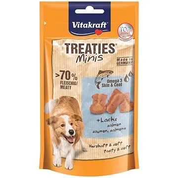 Vitakraft Dog pochoutka Treaties Minis losos omega 3 48 g (4008239340481)