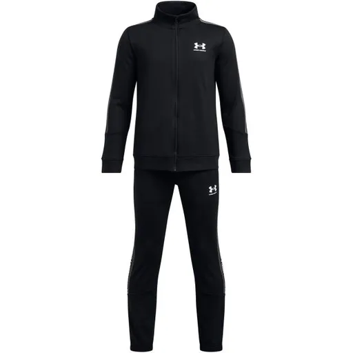 Under Armour ICON KNIT Chlapecká sportovní souprava, černá, velikost M
