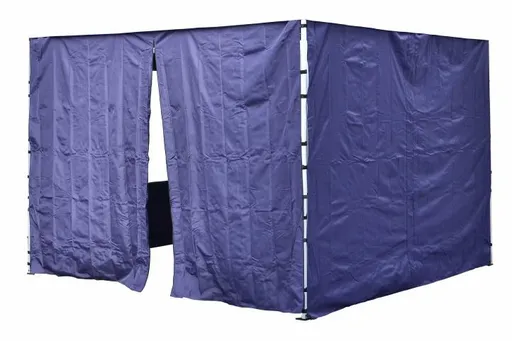 Garthen PROFI 30684 Sada 2 bočních stěn pro zahradní stan 3 x3 m modrá
