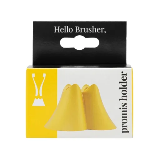 Promis Duo Stojan na kartáček 1 ks žlutý