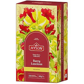 Hyson Berry Luscious, ovocný čaj (20 sáčků) (H013017)