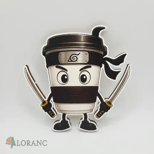 Loranc Magnetka na dort - Cappuccino Assassino