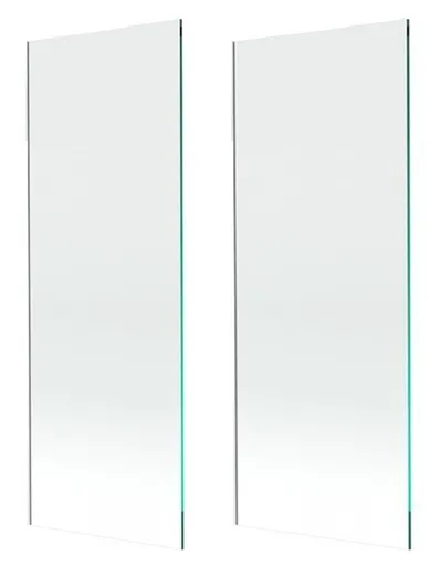 LUNAR sklo vanové zástěny F+S 140x150 cm 8 mm transparent levé 897-140-100-00-00-L