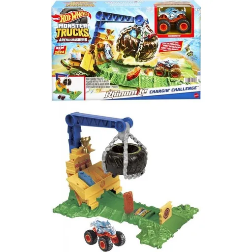 Hot Wheels Monster Trucks Aréna: výzva pro Rhinomita herní set