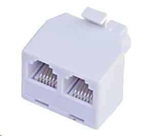 Rozdvojka RJ12, 1x6p6c/2x6p6c - telefonní