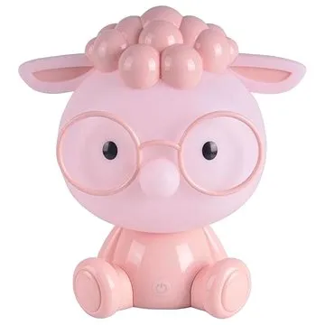 LED Stmívatelná dětská noční lampička  LED/2,5W/230V ovce růžová (118301)