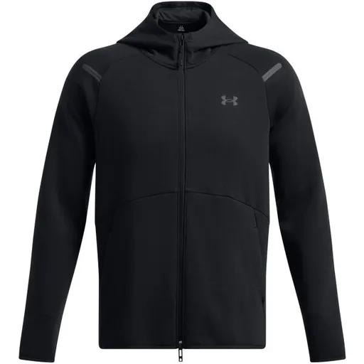 Under Armour UNSTOPPABLE FLEECE Pánská mikina, černá, velikost L