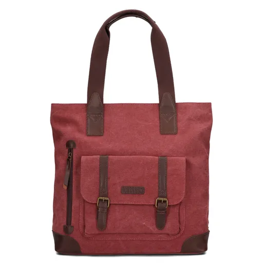 Větší dámská kabelka Katana Jitka - červená