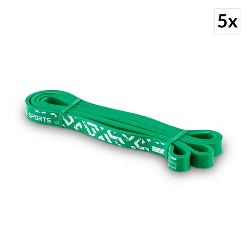 Capital Sports Resistor Set, rezistenční elastický pás, podpora při shybech, stupeň zátěže 3, 14–22 kg