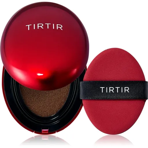 TIRTIR Mask Fit Red Cushion dlouhotrvající make-up v houbičce odstín 47N Ebony 18 g