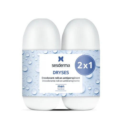 Sesderma Sada kuličkových deodorantů pro muže Dryses Deodorant Roll-on Antiperspirant 2 x 75 ml