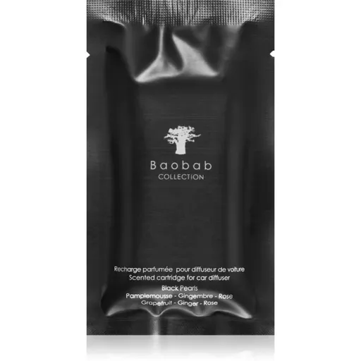 Baobab Collection Black Pearls vůně do auta – náhradní náplň 1 ks