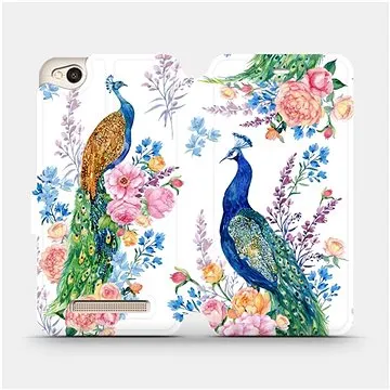 Flipové pouzdro na mobil Xiaomi Redmi 4A - MX08S Pávi (5903516029242)
