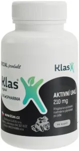 Klas Aktivní uhlí 210 mg 90 kapslí