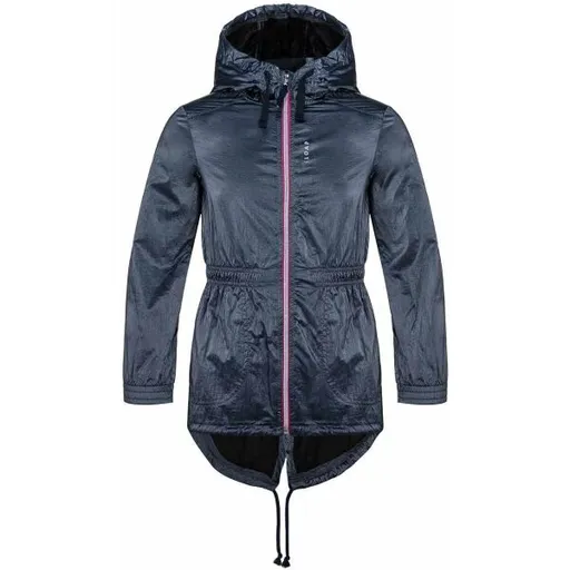 LOAP LOPARKA Dívčí parka, tmavě modrá, velikost 112-116