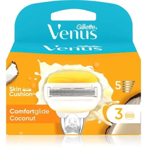 Gillette Venus Comfortglide Coconut náhradní břity 3 ks