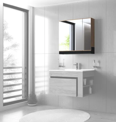 Závěsná zrcadlová skříňka DUESA Halmar