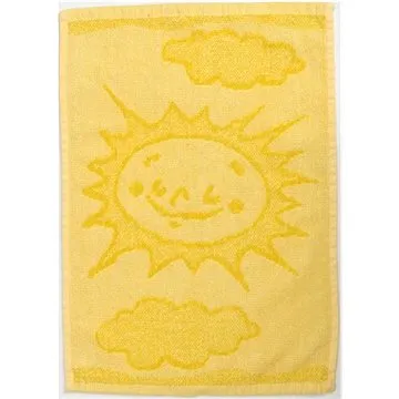Profod Dětský ručník Sun yellow 30×50 cm (040134-FROGGRYELA)