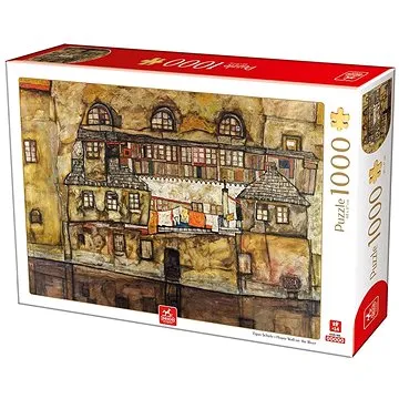 Deico Puzzle Dům na řece 1000 dílků (76748)