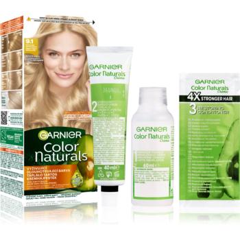 Garnier Color Naturals Creme barva na vlasy odstín 9.1 Natural Extra Light Ash Blond 1 ks