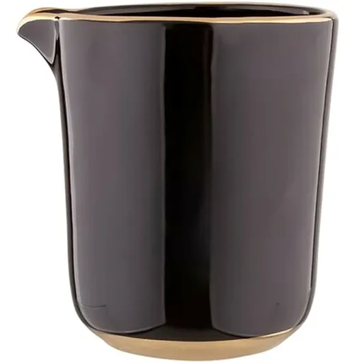 Altom Porcelánová mlékovka Palazzo milk 250 ml, černá