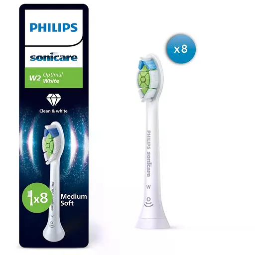 Philips Sonicare Optimal White, Balení 8 ks hlavic kartáčku, HX6068/87 + dárek a doprava zdarma