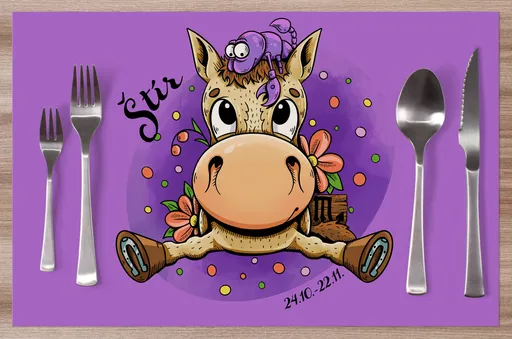 Prostírání Koňská znamení – štír